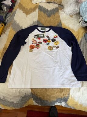 Denim Tears MVP Long Sleeve Raglan Tee Size XL